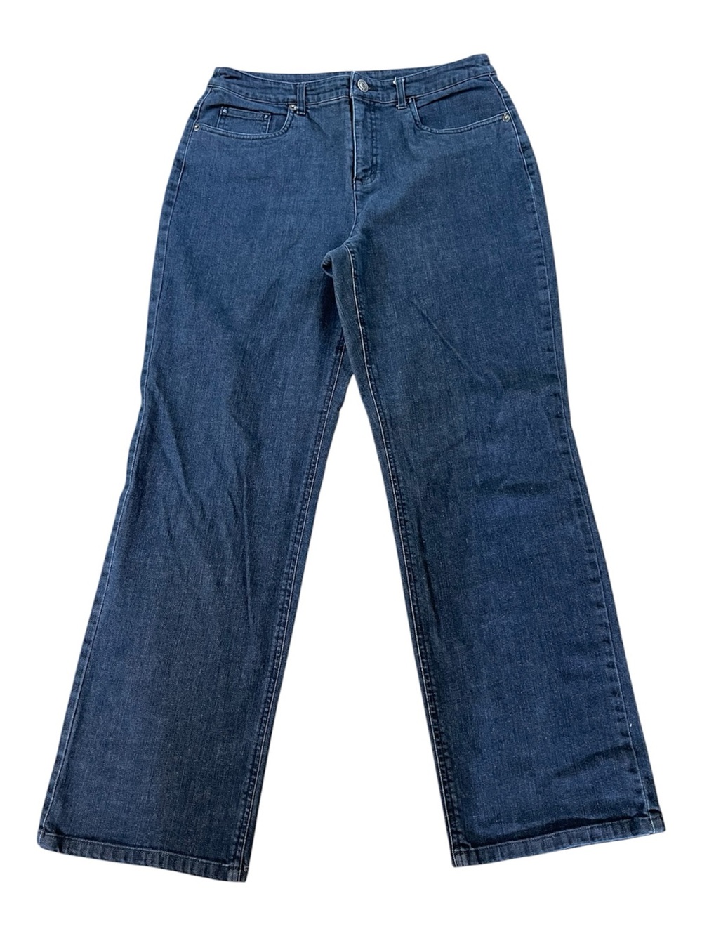 Talbots Petites Straight Leg Stretch Jeans. Size 10